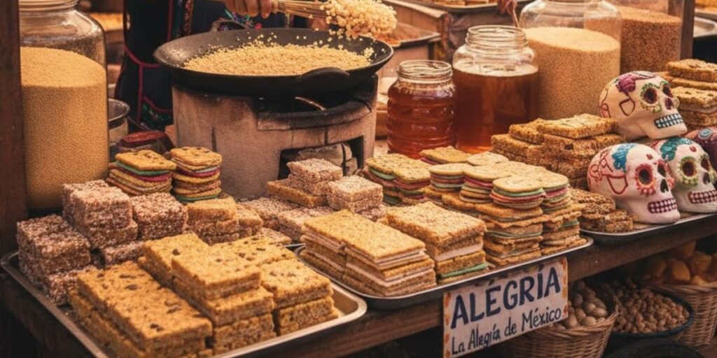 Alegria is seen being made. BC Amaranth, Canada